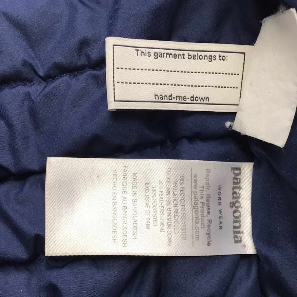 Patagonia Puffer Jacket (size 2T)